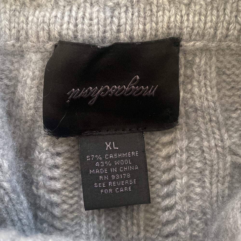 Magaschoni Cashmere Wool Blend Knit Turtleneck - Picture 4 of 12